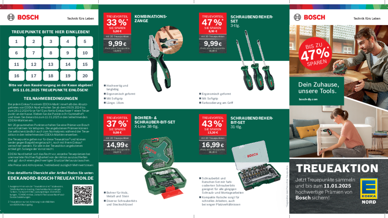 Bosch Treueaktion Treuepunkte sammeln bis zum 28.12.2024